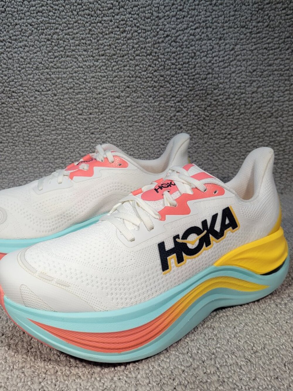Hoka One One Skyward X Women's Size 10.5B Blanc De Blanc Swim Day 1147912 BSW - Picture 7 of 11